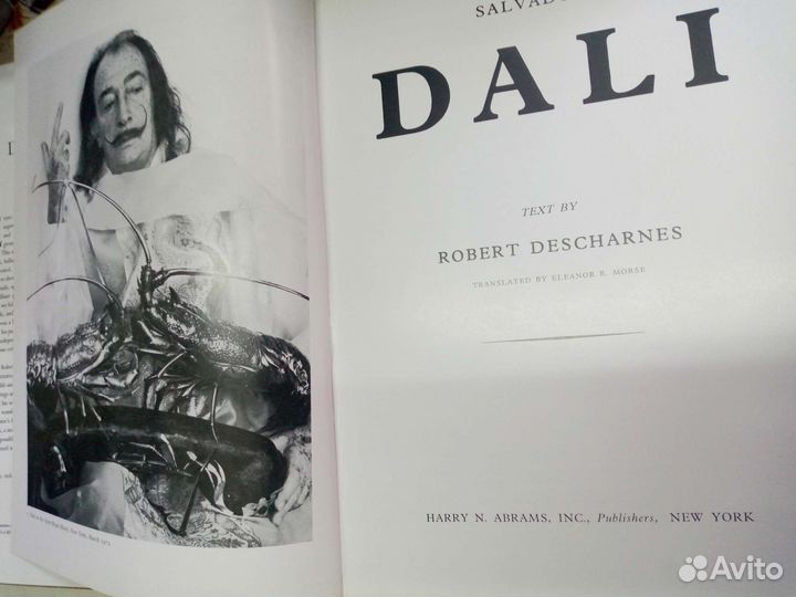 Фотоальбом Сальвадор Дали на английском языке