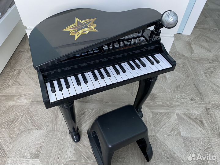 Детское электронное пианино рояль