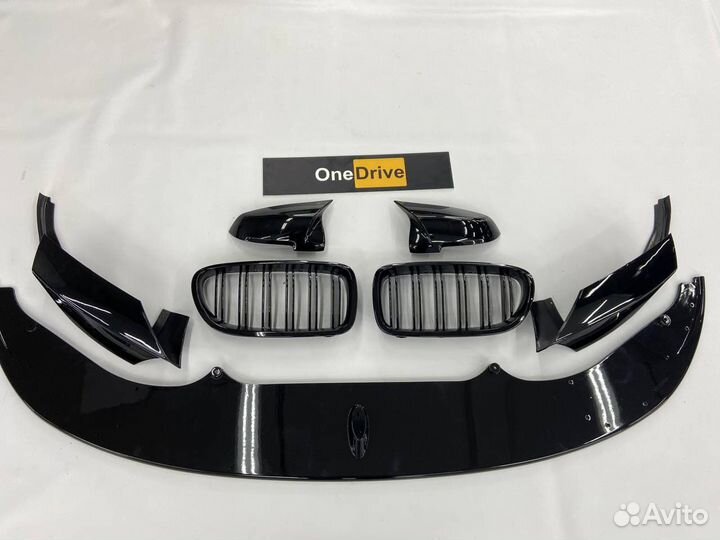 BMW 5 F10 юбка крышки зеркал ноздри М5
