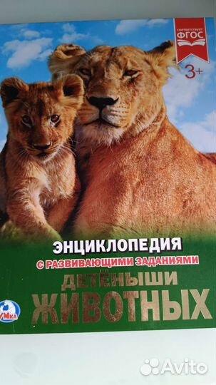 Энциклопедия с развивающ.заданиями 5 шт новые