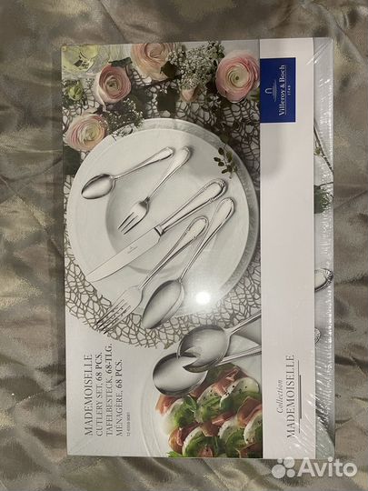 Villeroy boch mademoiselle столовые приборы 68pcs