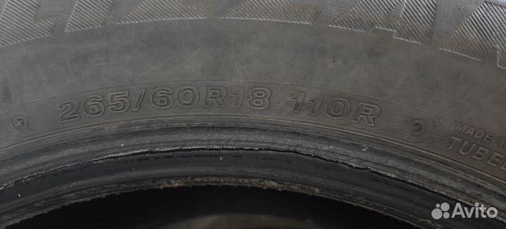 Bridgestone Blizzak DM-V2 265/60 R18