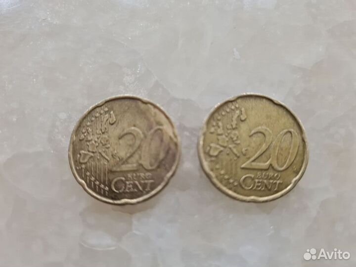 Монеты евро