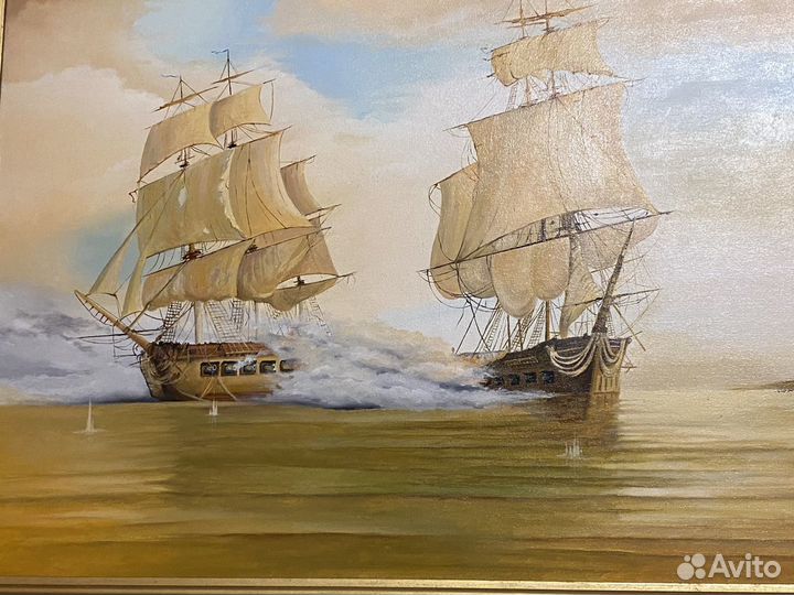 Картина маслом на холсте 2007г