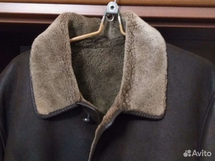 Дубленка натуральная мужская 52-54