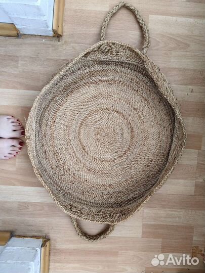 Корзина джут zara home