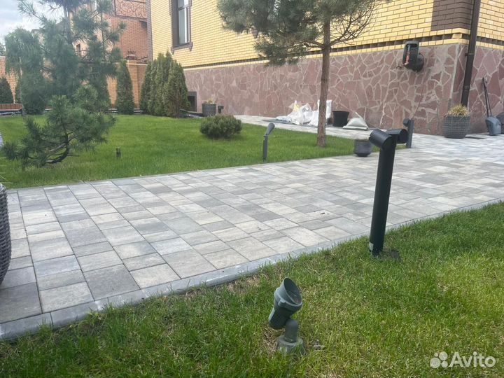 Укладка Тратуарной плитки