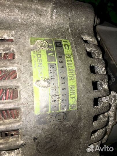 Генератор 4XE1 isuzu Gemini 8970275681