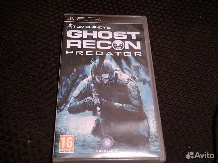 Игра psp chost recon predator лицензия