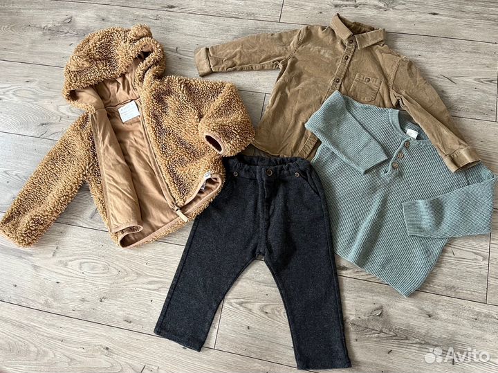Комплект одежды 86/92zara M& S пакетом