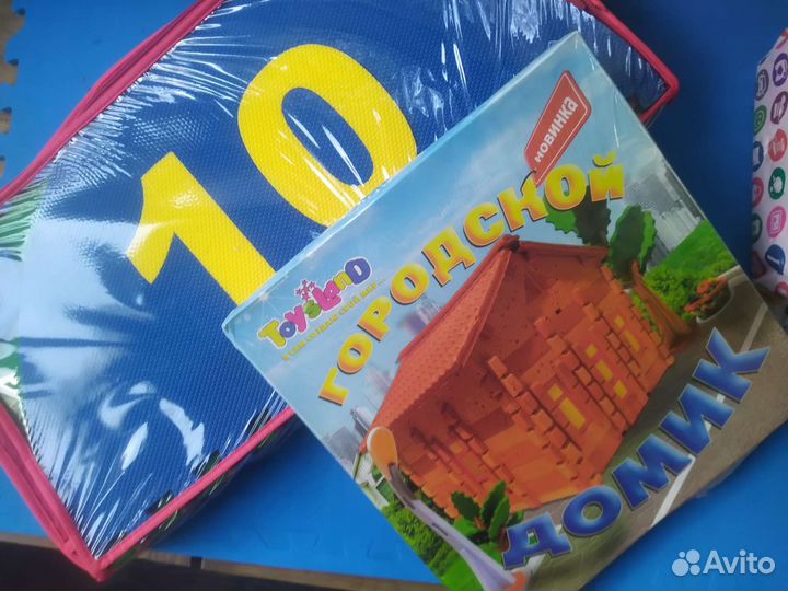 3Dпазл конструктор, мягкий пол-коврик детский