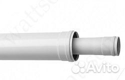 Удлинение диам. 80/125 мм