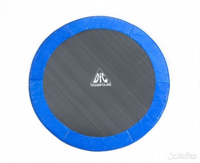 Батут с сеткой DFC Trampoline Fitness 8 ft blue