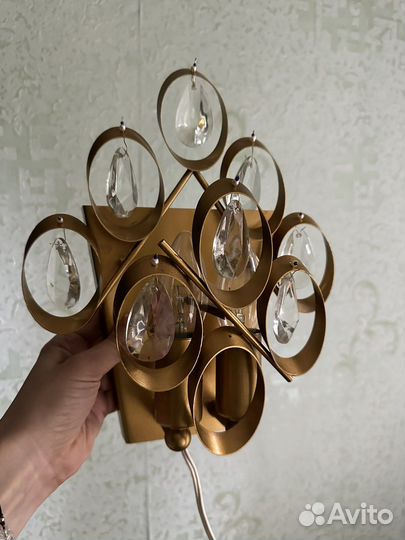 Светильник бра Русский мед с подвесами СССР