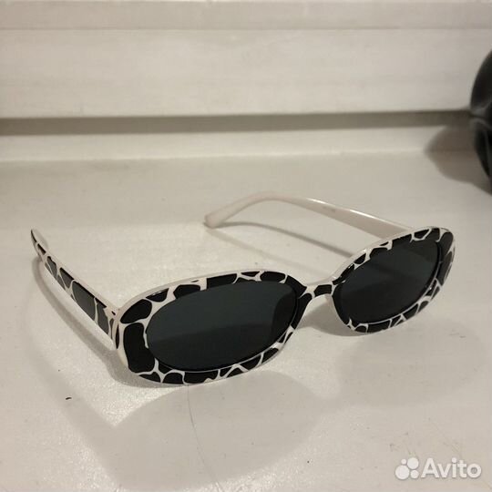 Очки принт коровы