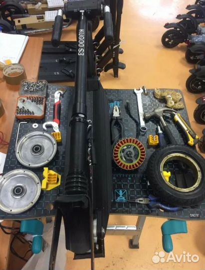 Ремонт гироскутеров и электросамокатов