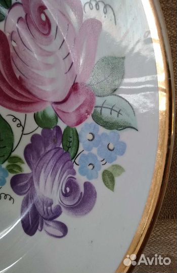 Блюдо, фарфор СССР