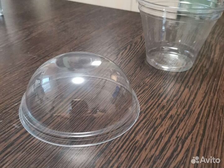 Одноразовые пэт стаканы D 95, 200 мл