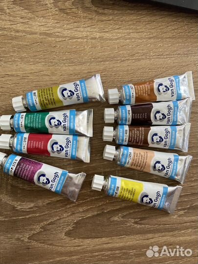 Акварель Rembrandt, Van Gogh, Jacksons