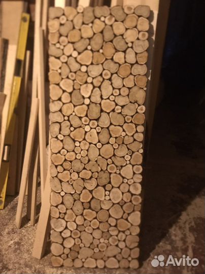 Панно из можжевельника