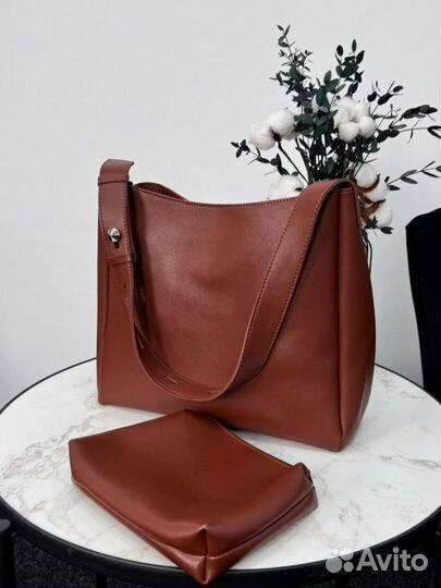 Сумка шоппер через плечо