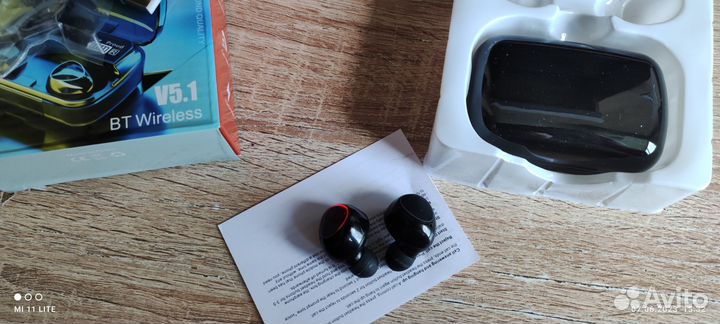 Беспроводные, вакуумные Bluetooth наушники