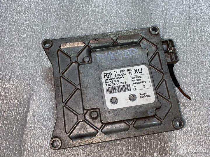 Эбу Opel Astra H Z18XER 5WK9395