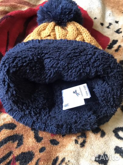 Шапка детская зимняя новая 104-122