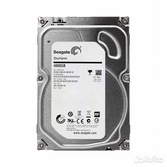 Жесткий диск Seagate SkyHawk Hikvision 4TB ST4000V