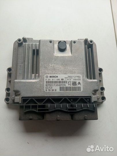 Электронный блок управления двигателем Peugeot