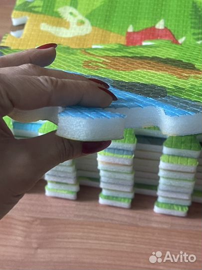 На доставке Коврик-пазл детский, 2 шт