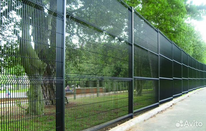 Забор из 3D сетки с гарантией под ключ