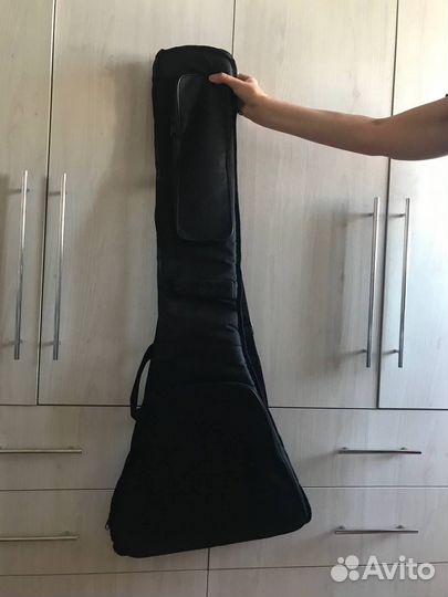Электро гитара с чехлом