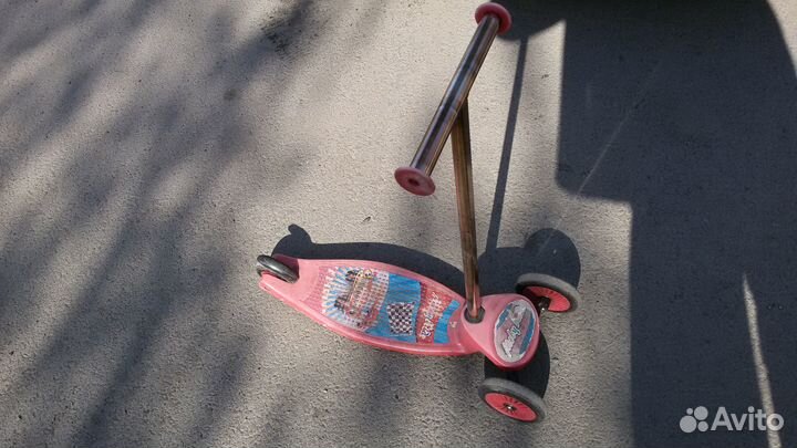 Самокат детский трехколесный бу