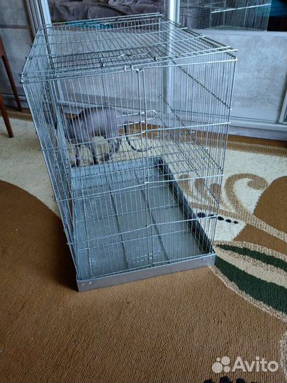 Очень большая удобная клетка для птиц для животных