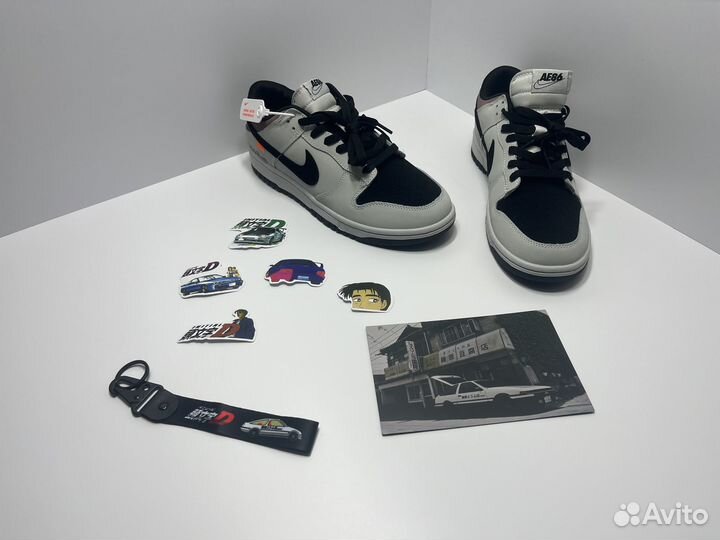 Кроссовки/Кеды Nike SB Dunk Low AE86 Initial D