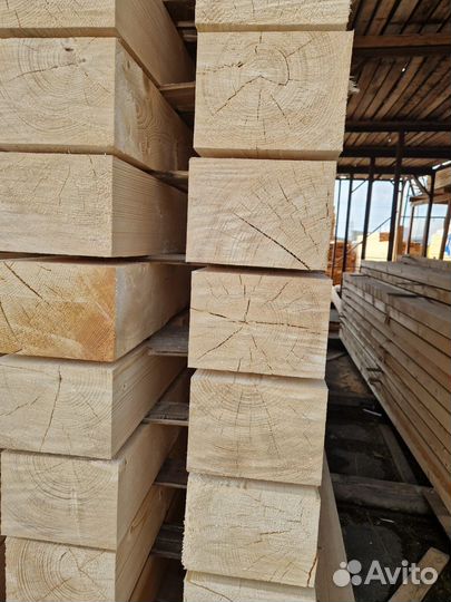 Обрезной брус 150*150*6000 из сосны