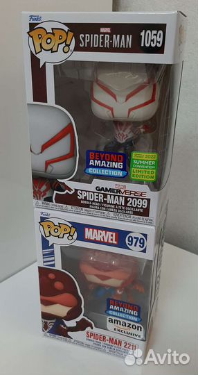 Funko pop spider-MAN/ iron spider