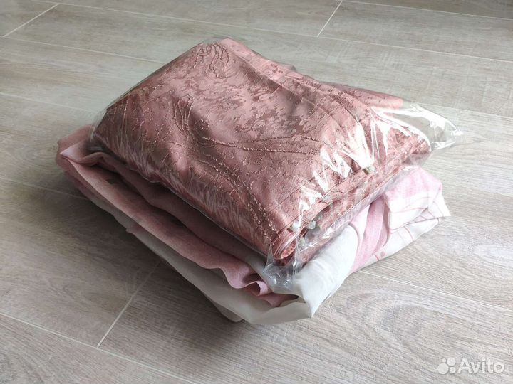 Портьеры и тюль шторы бу