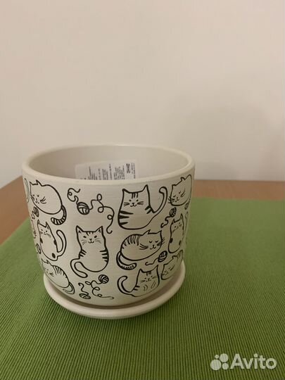 Горшки для цветов керамика новые