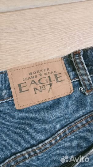 Worker jeans wear eagle 7 джинсы