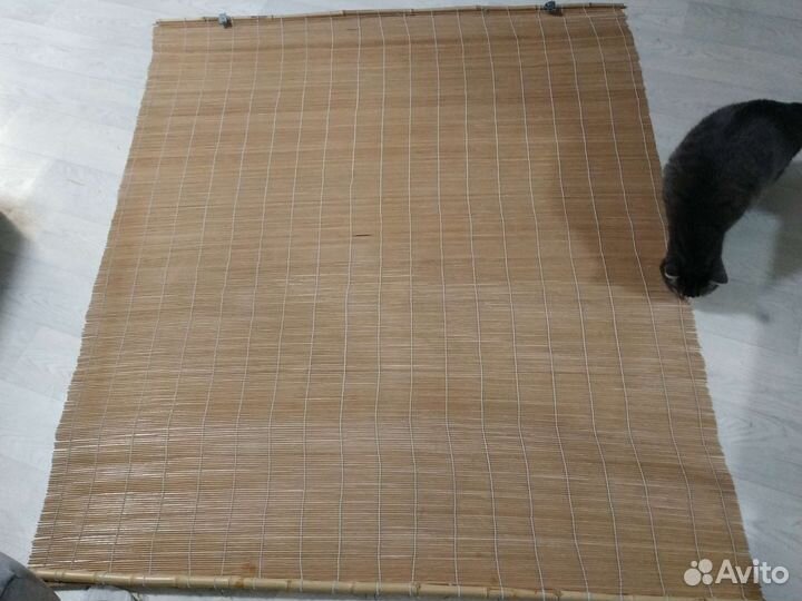 Бамбуковая штора широкая