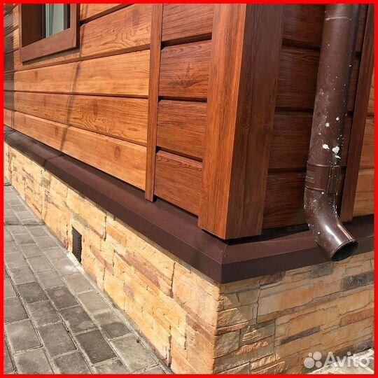 Фасад дома из сайдинга