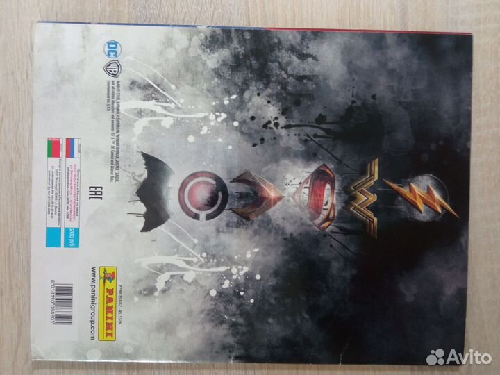 Альбом с наклейками Панини Лига справедливости