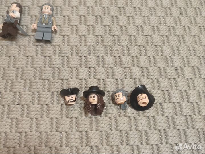 Lego пираты карибского моря фигурки