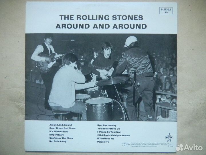 The Rolling Stones Around And Around Germany 64/76