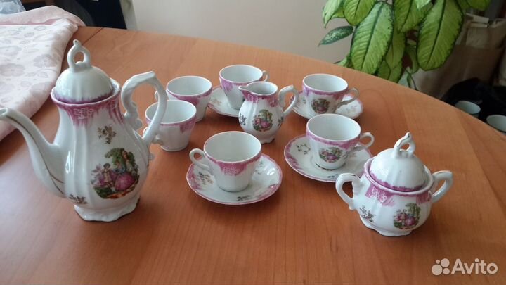 Кофейный сервиз Япония, Чайный сервиз Коростень