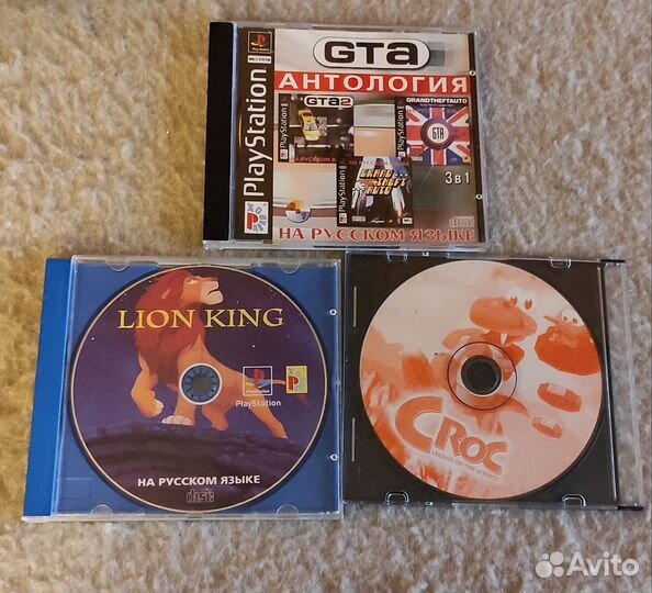 Сумка для CD дисков + много игр на PS1, PC
