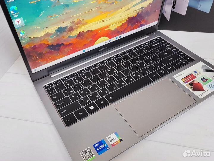 Игровой как новый Ноутбук FullHD14 16gb SSD512 i7