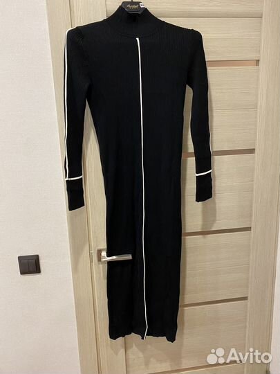 Трикотажное платье zara